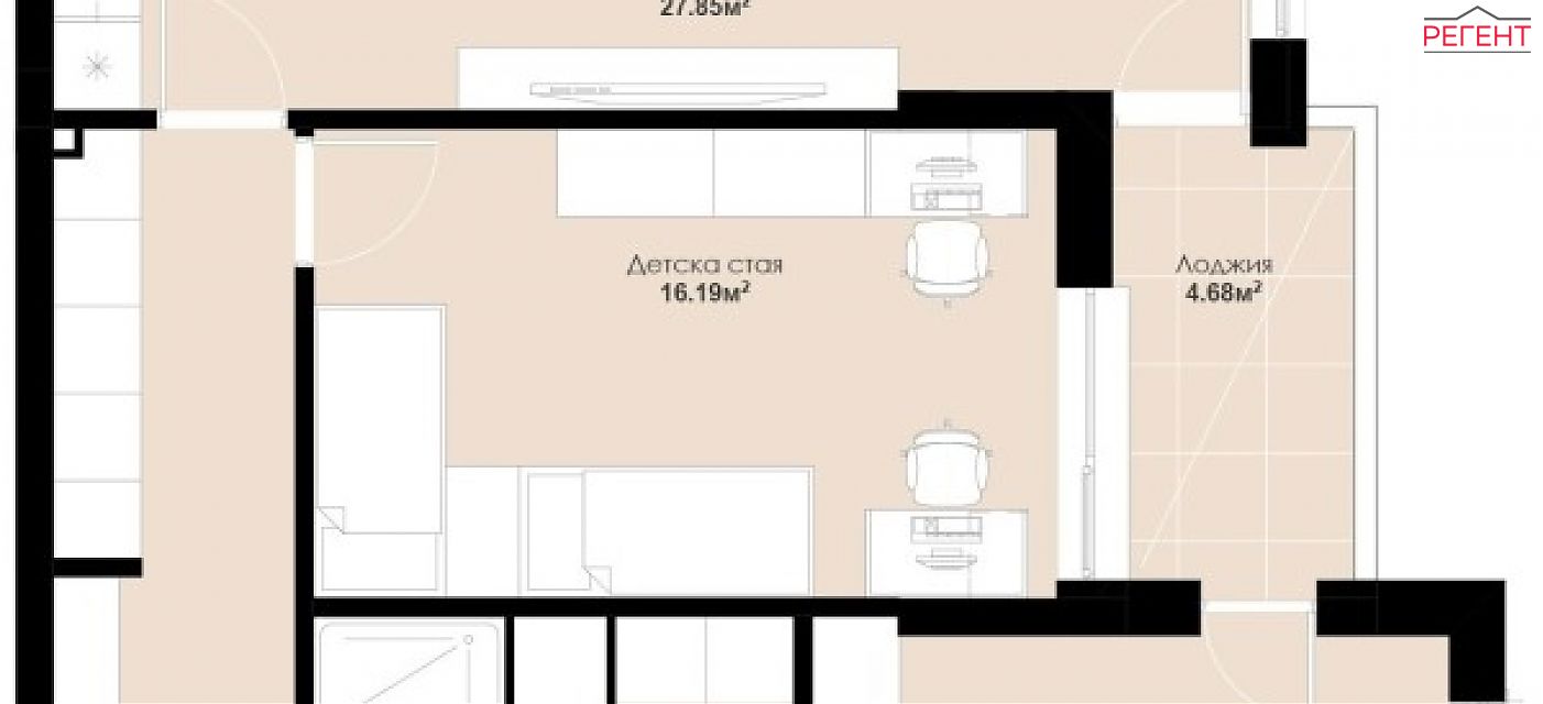 three-room apartment Gabrovo Gabrovo , Trendafil II 